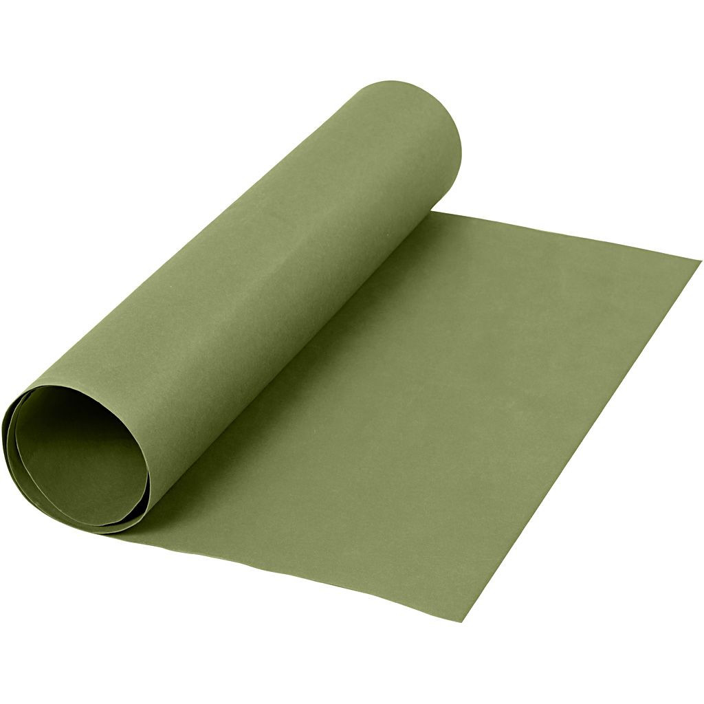 Papier so vzhľadom kože /washable paper/ zelený