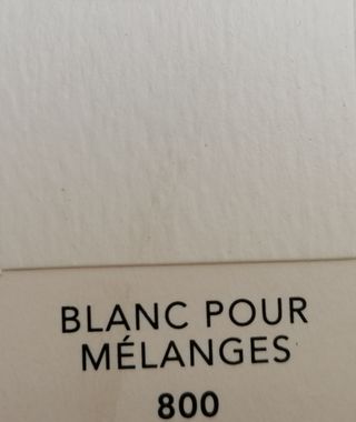 Akrylová farba Lefranc@Bourgeois  Fine  800 Blanc pour mélanges