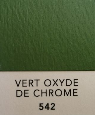 Akrylová farba Lefranc@Bourgeois  Fine  542 vert oxyde de chrome