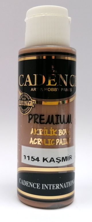 Cadence akrylová farba 70ml 1154 kašmírovo hnedá