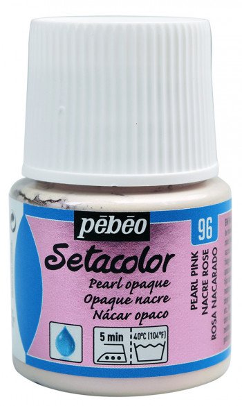 Pebeo Setacolor opaque 96 pearl bpink