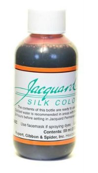 Jacquard silk colour 745 - brown sienna